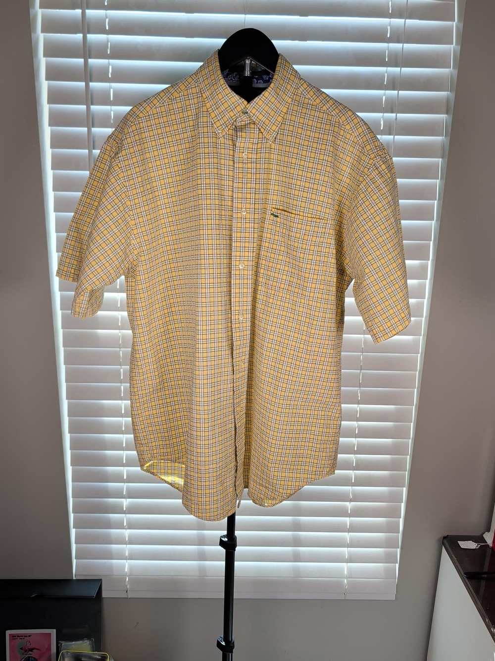Vintage Tommy Hilfiger Lion Crest Tag Plaid Shirt Men's M